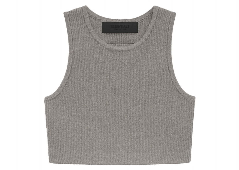 Villapaita Fear of God Core Collection Knit Sport Tank Heather Grey Harmaa | 192SU245341FW