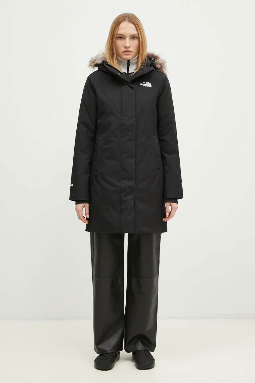 Parka The North Face Arctic Down Parka Musta | NF0A84J24H01