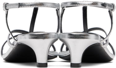 Tennarit ja kengät Jil Sander Jil Sander Cage Low Heel Sandals Metallinen | J15WP0129_P4836, 1