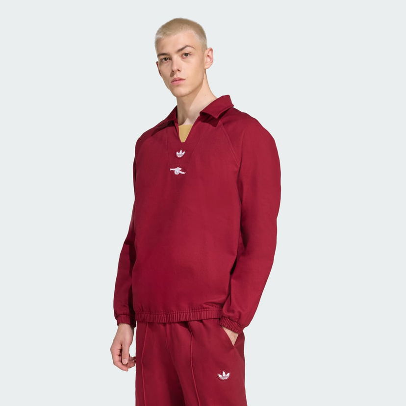 Huppari adidas Performance Arsenal Terrace Icons Sweatshirt Punainen | KB1956