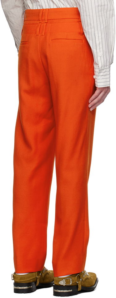 Housut Feng Chen Wang Feng Chen Wang Layered Trousers Oranssi | FUF16TR23, 2