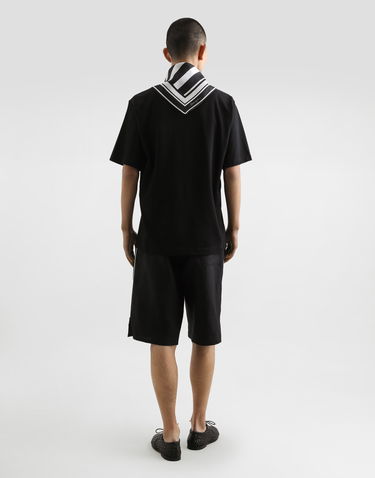 Shortsit Dolce & Gabbana Dolce & Gabbana Linen Drawstring Shorts Musta | GP0T1TFU4MCN0000, 2