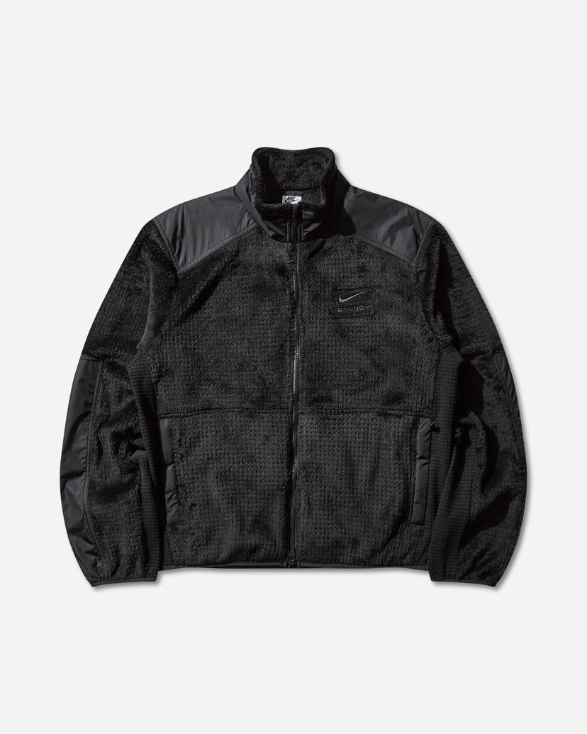 Takki Nike High-Loft Fleece Full-Zip Jacket Musta | HQ8524-010