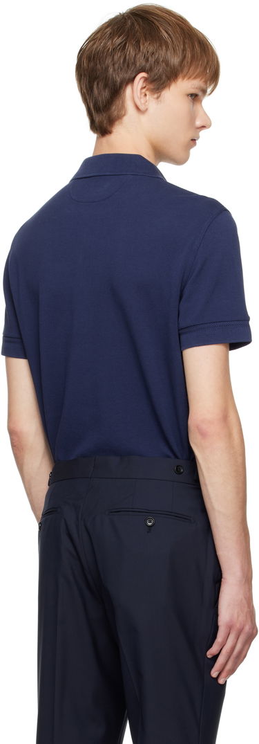 Poolopaita Tom Ford TOM FORD Piquet Polo Tummansininen | JPS011-JMT013, 2