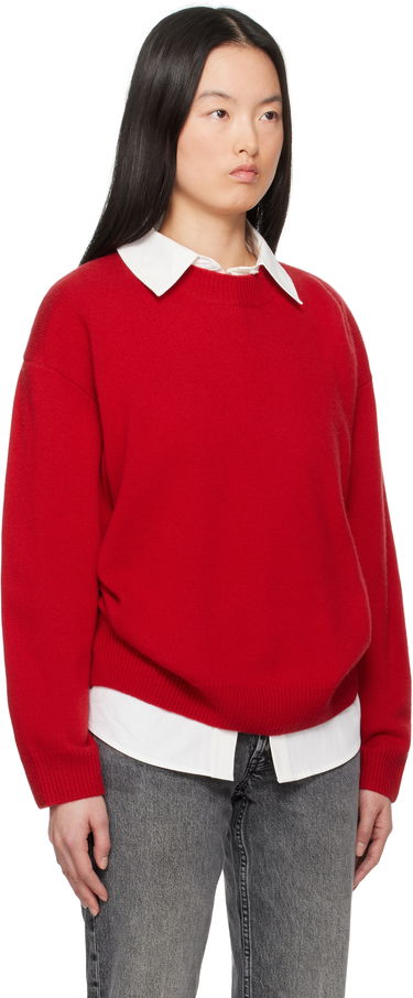 Villapaita Anine Bing Anine Bing Lee Crewneck Sweater Punainen | A-09-10662-RED13, 1