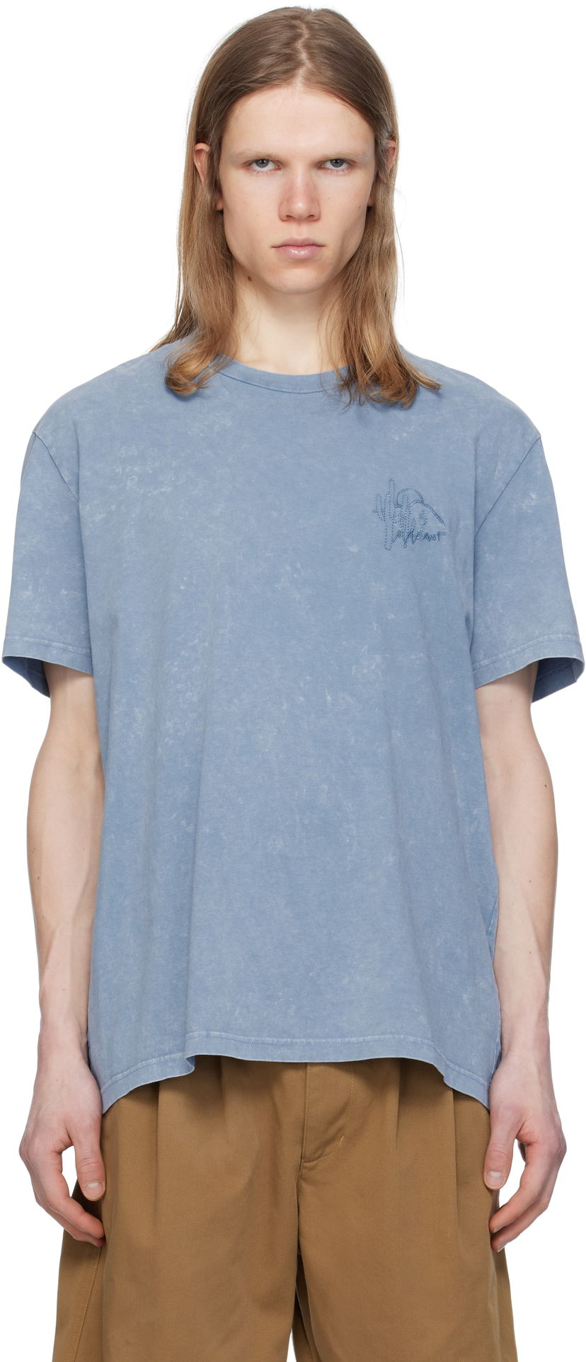 T-paita ISABEL MARANT Isabel Marant Honore T-Shirt Sininen | TS0052HD-C2N02H