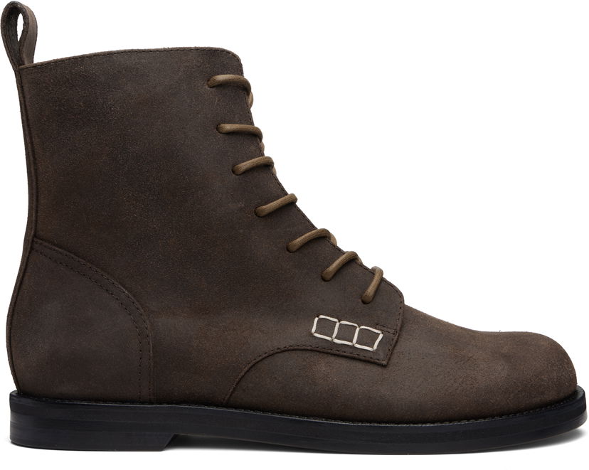 Tennarit ja kengät JW Anderson JW Anderson Loafer Lace-Up Boots Ruskea | BT0108-LA0319