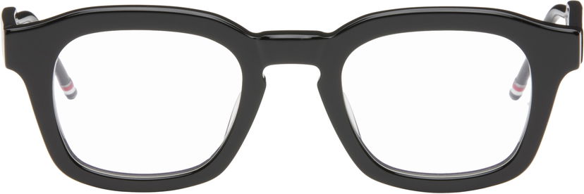 Aurinkolasit Thom Browne Acetate Rectangular Glasses Musta | UEO412A-G0002