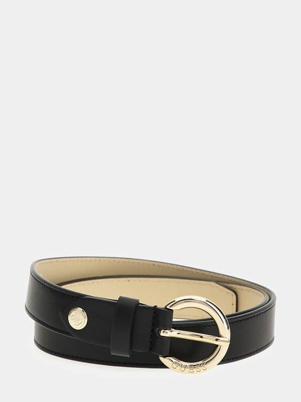 Vyöt GUESS Dagan 4G Logo Belt Musta | BW9077P4125, 0