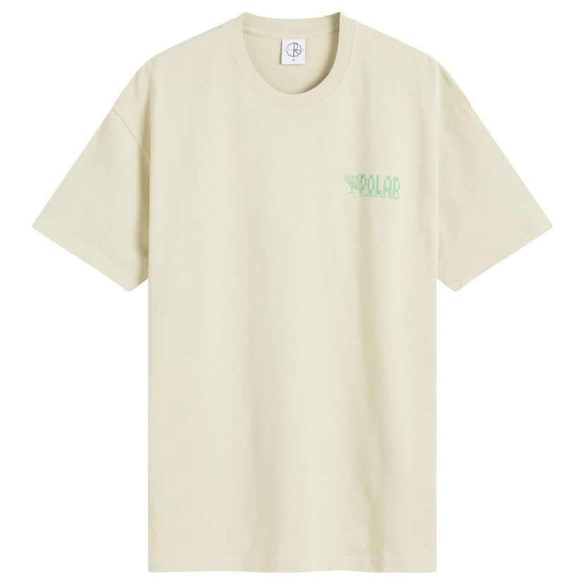 T-paita Polar Skate Co. Anyone Out There T-Shirt Beige | PSC-F24-33