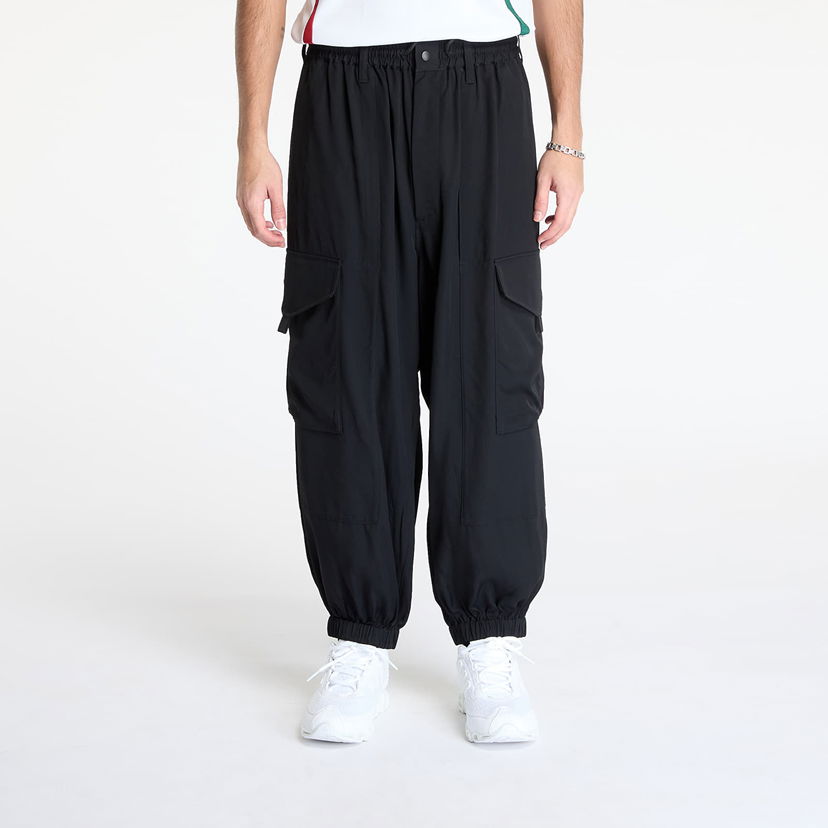 Cargo housut Y-3 Y-3 Rayon Twill Tracksuit Pants Musta | JN4872