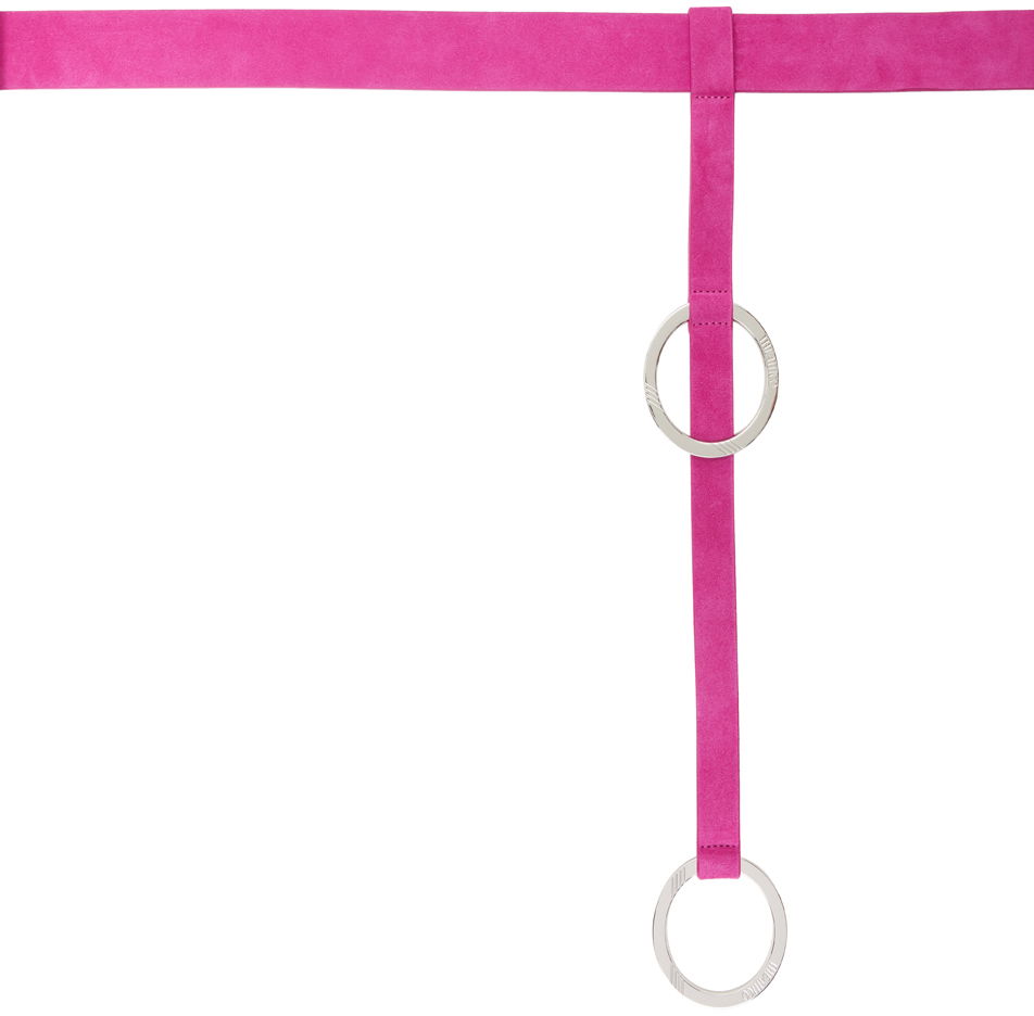 Vyöt The Attico Attico Suede Belt Vaaleanpunainen | 231WKE10 L007, 1