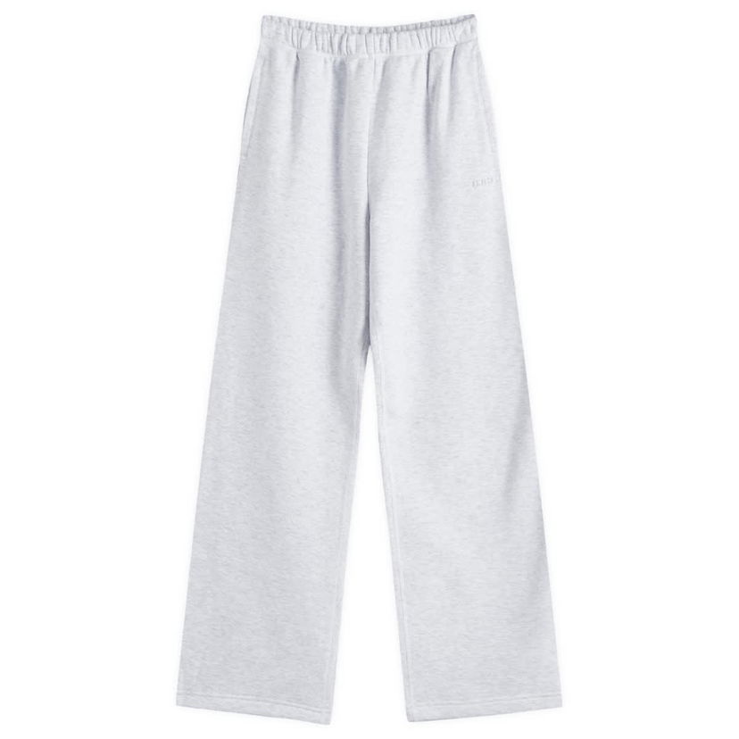 Verryttelyhousut SKIMS SKIMS Cotton Fleece Classic Straight Leg Pant Harmaa | ST-PNT-8385W-LHG