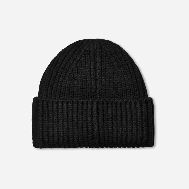 Pipo UGG Ribbed Beanie Musta | 102345-BLK, 1