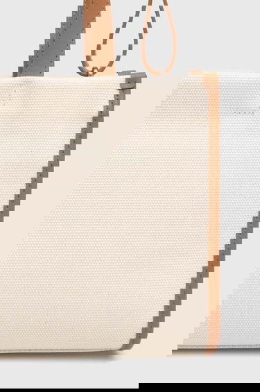 Kangaskassi Lacoste Lacoste Small Tote Bag Valkoinen | NF4641TD, 2