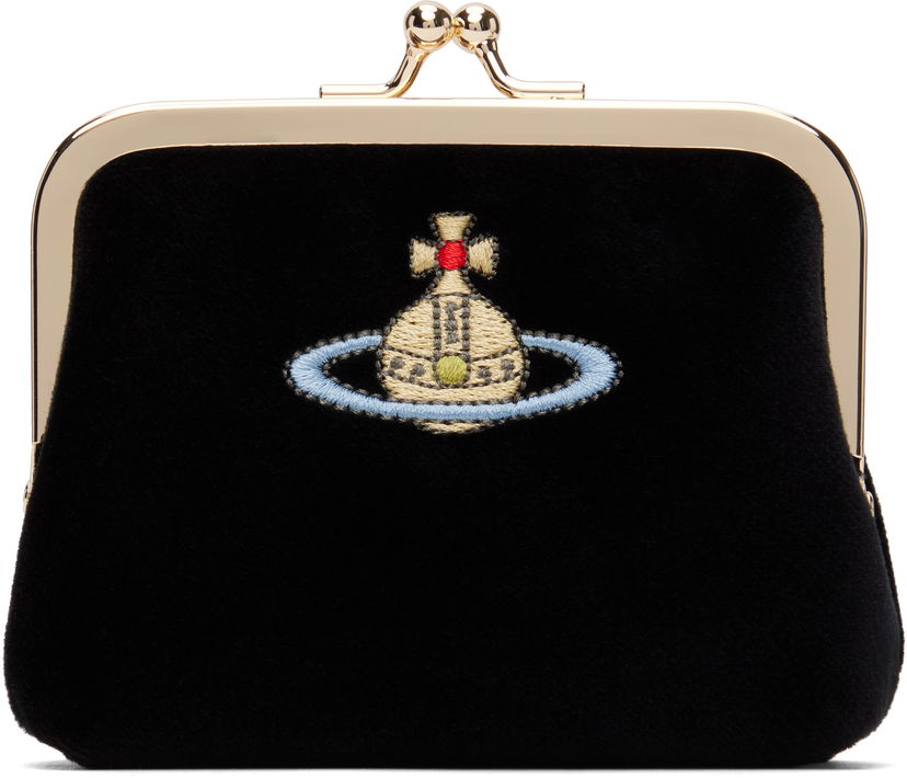Lompakko Vivienne Westwood Coin Pouch Musta | 56010006W-W00ZL-