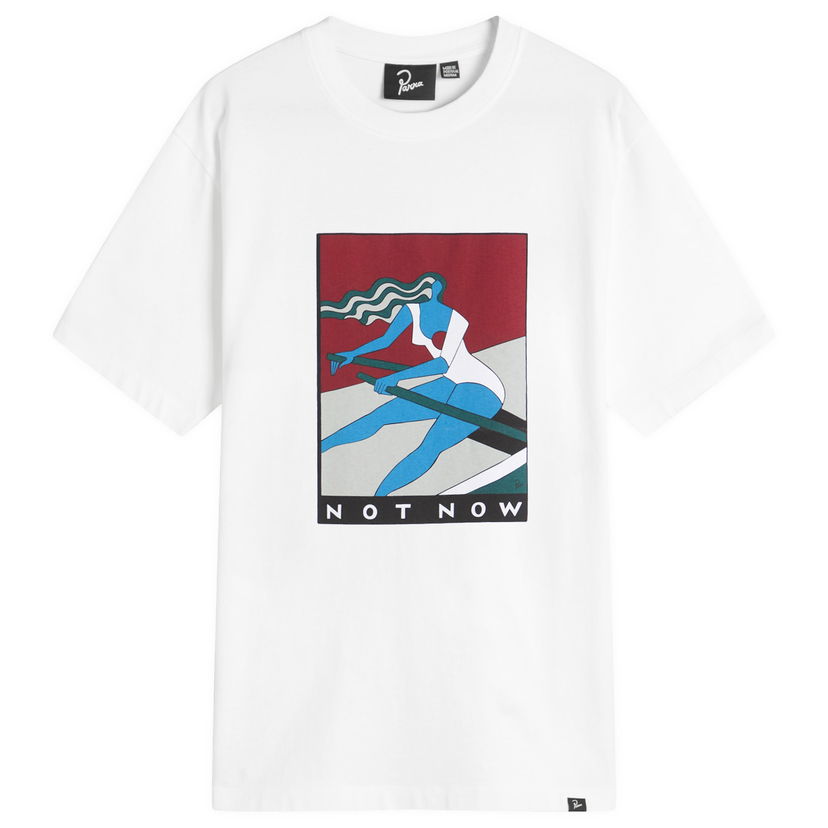 T-paita By Parra Parra Into Nowhere Graphic T-Shirt Valkoinen | 53410-WHT
