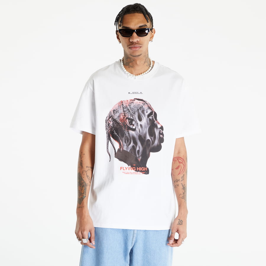 T-paita Urban Classics Flying High Oversize Tee Valkoinen | MT1981-00220, 0