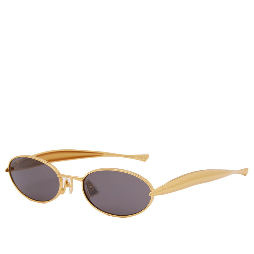 Aurinkolasit Bottega Veneta Bottega Veneta Sardine Sunglasses Metallinen | BV1386S-001