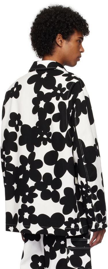 Takki Marni Marni Dillies Print Jacket Valkoinen | GUMU0131SU UTC462, 2