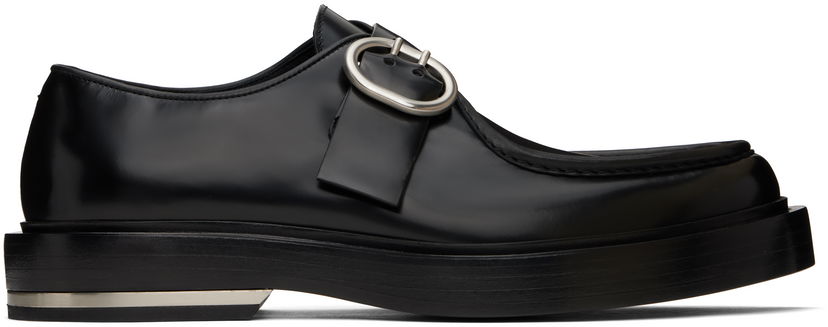 Tennarit ja kengät Jil Sander Jil Sander Leather Platform Loafers Musta | J33WR0014_P7032