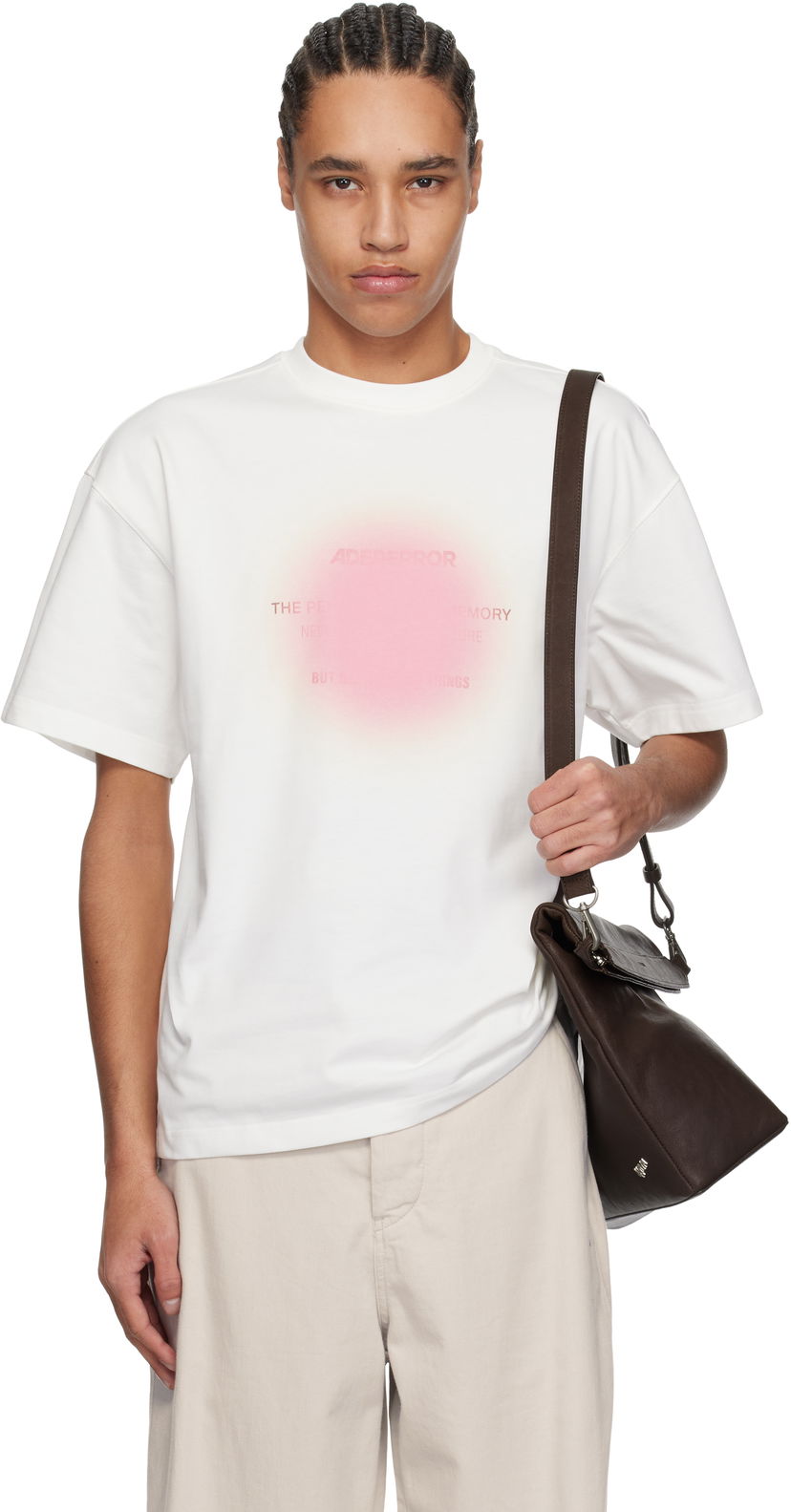 T-paita ADER ERROR ADER error Eternity T-Shirt Valkoinen | BO01SSTS0112PK