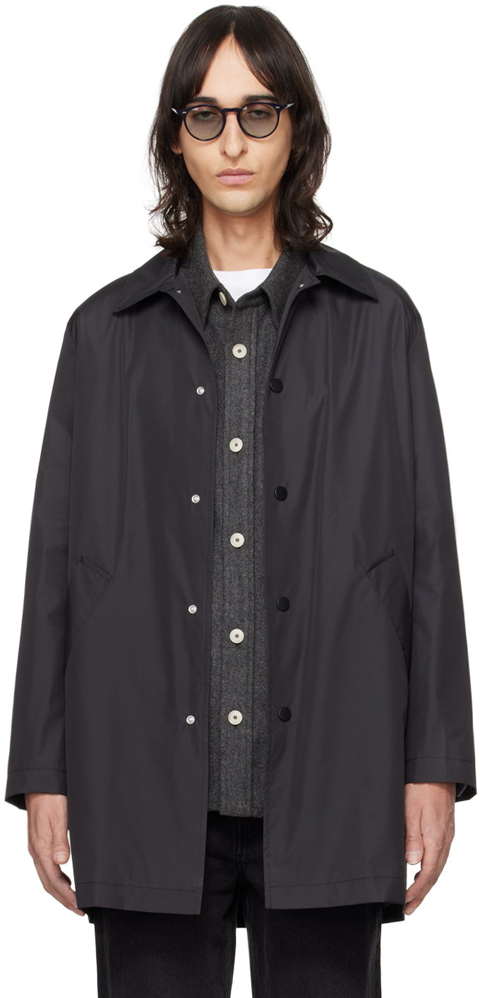Takki A.P.C. Victor Coat Musta | PSAII-H01420