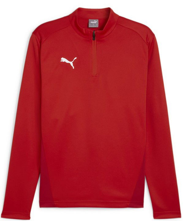 Huppari Puma teamGOAL Training 1/4 Zip Sweatshirt Punainen | 658629-01