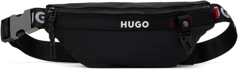 Vyötärölaukku BOSS Contrast Logo Belt Bag Musta | 50536023