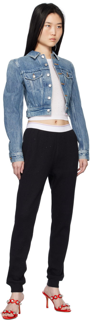 Takki Alexander Wang Alexander Wang Trucker Denim Jacket Sininen | 1WC1252598, 3