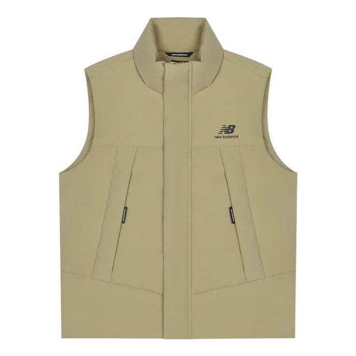 Liivi New Balance Pocket Puffer Vest Beige | AMV24360-TWD