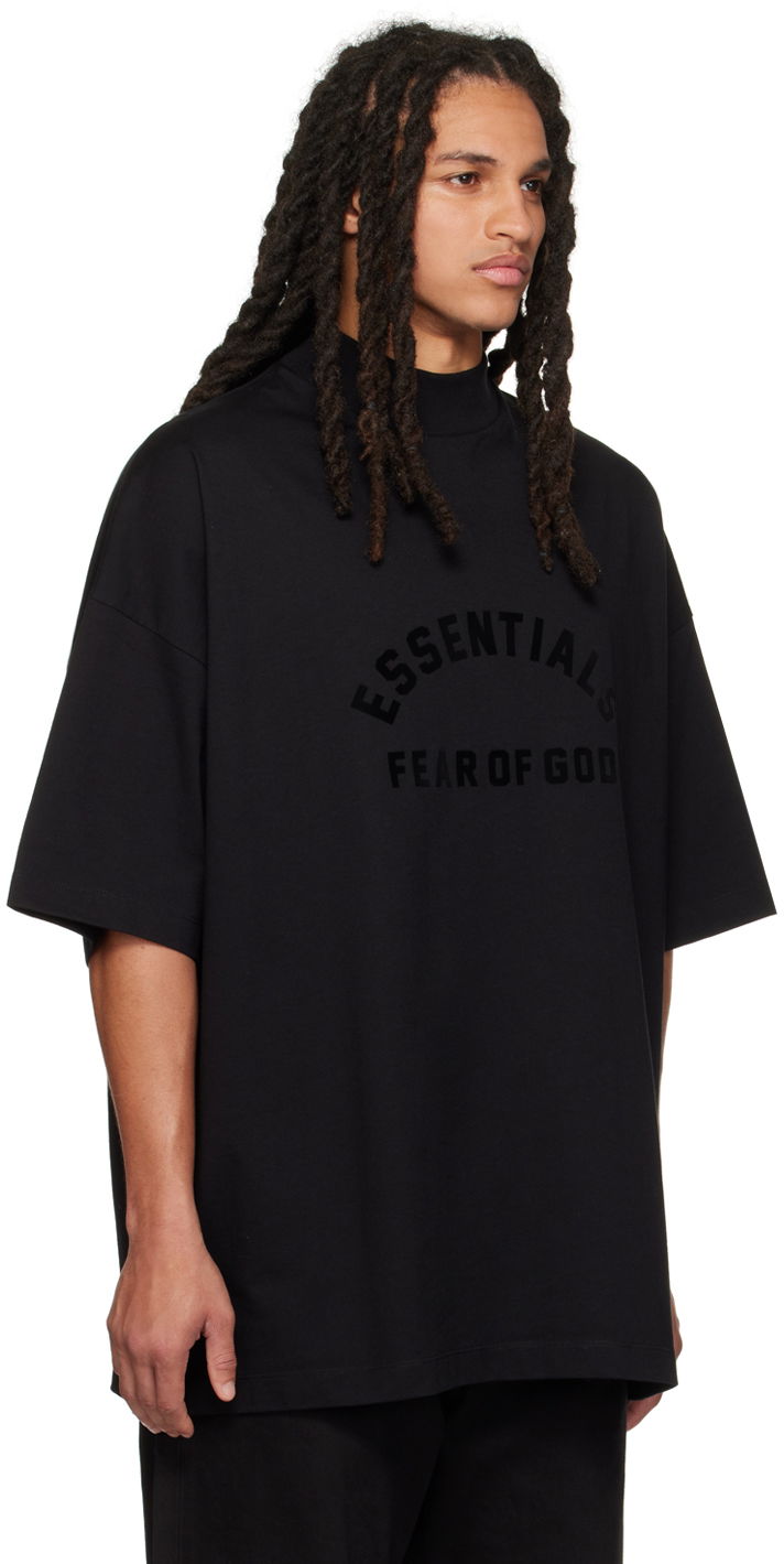 T-paita Fear of God Essentials Arch Logo Tee Musta | 125SP232000F, 1