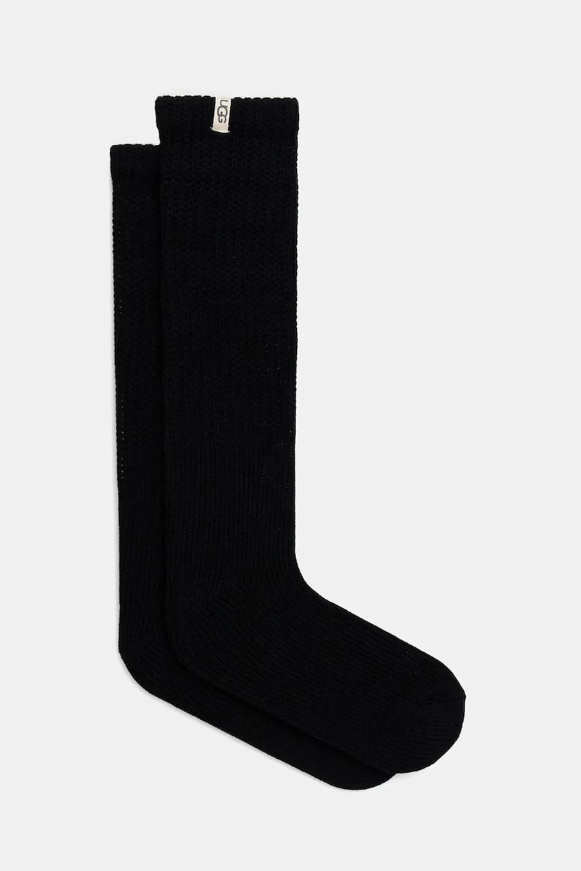 Sukat UGG TYLA Ribbed Socks Musta | 1173790