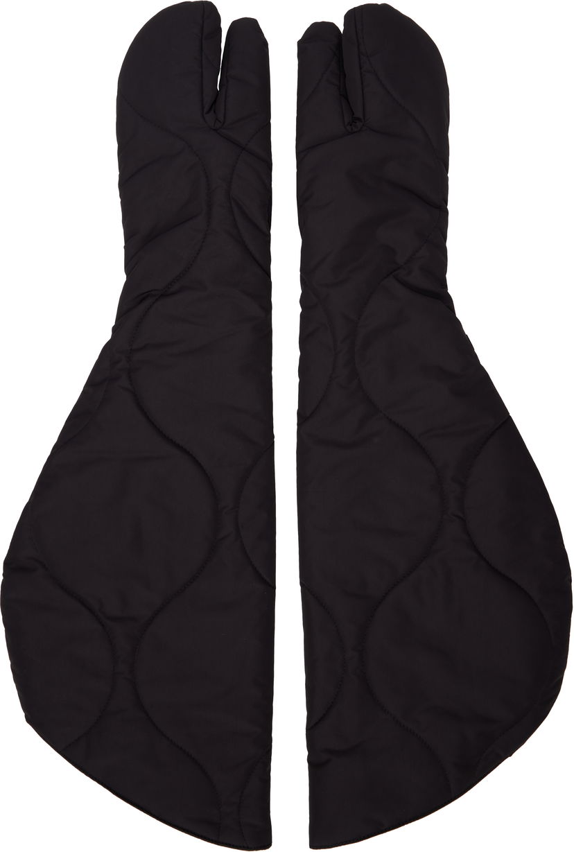 Käsineet Pleats Please Issey Miyake Pleats Please Issey Miyake Asteroid Quilted Mitts Musta | PP49AA870