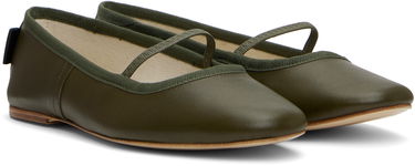 Vaatteet A.P.C. A.P.C. Swan Ballerina Flats Vihreä | PXBVQ-F53295, 3