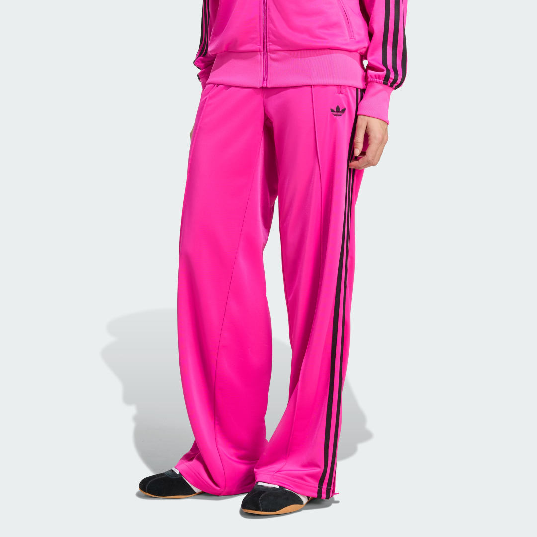 Verryttelyhousut adidas Performance Adicolor Classic Firebird Loose Track Pants Vaaleanpunainen | JY2696, 0