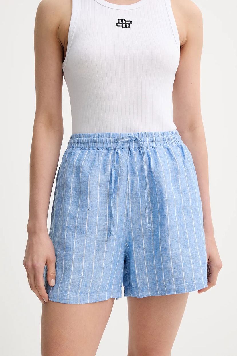 Shortsit Samsoe Samsoe Samsoe Samsoe MAREN High Waist Shorts Sininen | F23900001