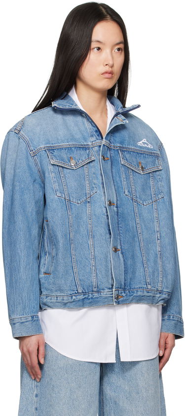 Takki Alexander Wang Alexander Wang Regen Lightweight Denim Jacket Sininen | 4DC2252662, 1