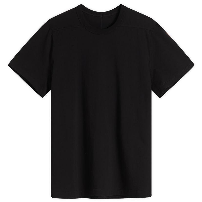 T-paita Rick Owens Rick Owens Short Level T-Shirt, Size Large Musta | RU02E1265-JA-09