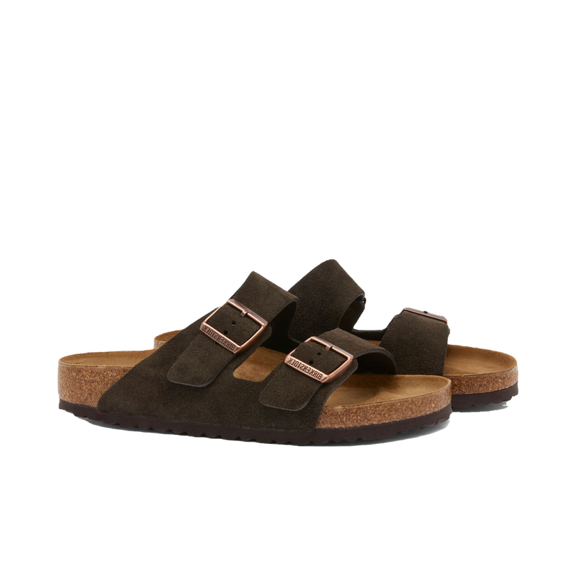 Tennarit ja kengät Birkenstock Arizona Mocha Suede Musta | 1027077