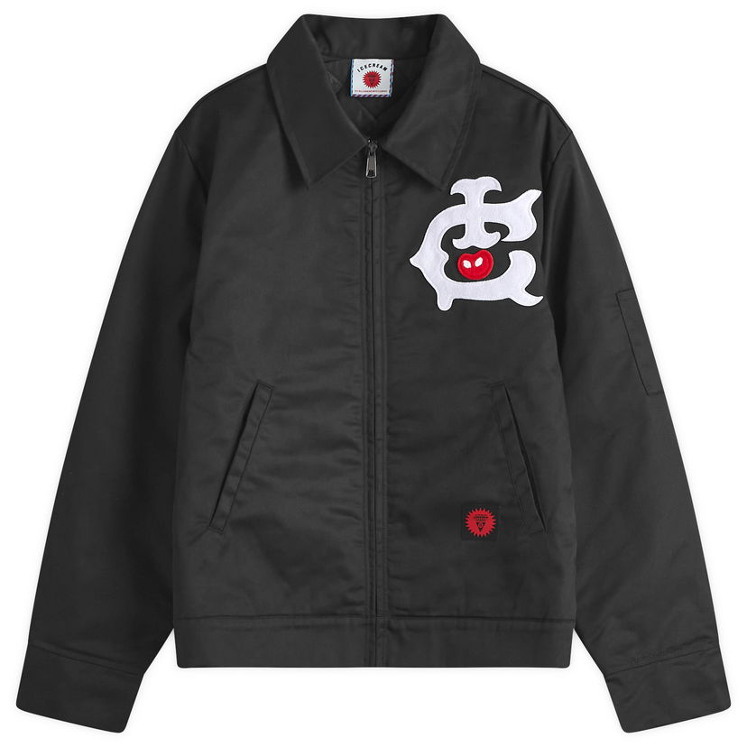 Takki BBC IceCream ICECREAM OG Work Jacket Musta | IC24306-BLK