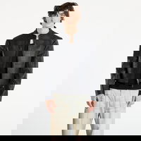 Daily Paper Structured Leather Jacket