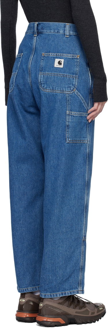 Jeans Carhartt WIP Double Knee Relaxed Fit Jeans Sininen | I034229 0106, 2