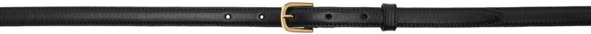 Vyöt TOTEME TOTEME Thin Leather Trouser Belt Musta | 244-WAM877-LE0025