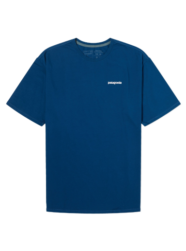 T-paita Patagonia P-6 Mission Organic T-Shirt Tummansininen | 37529-LMBE