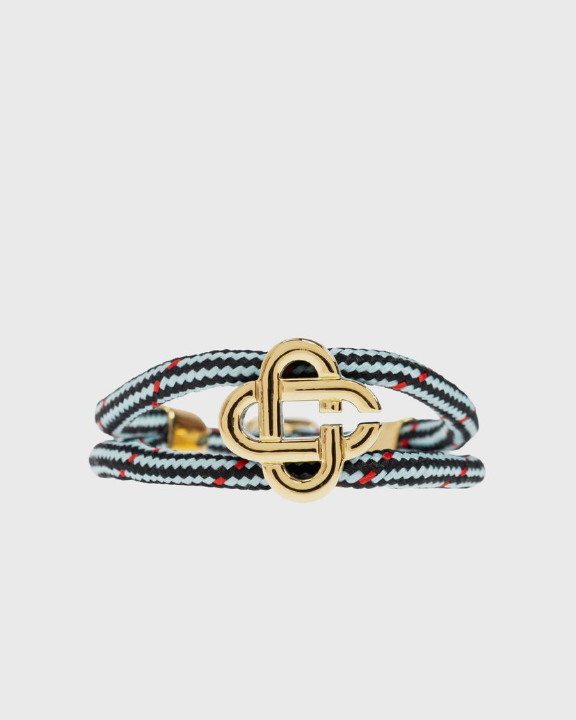 Rannerengas Casablanca Cord Bracelet with Logo Clasp Sininen | APF25-JW-294-01