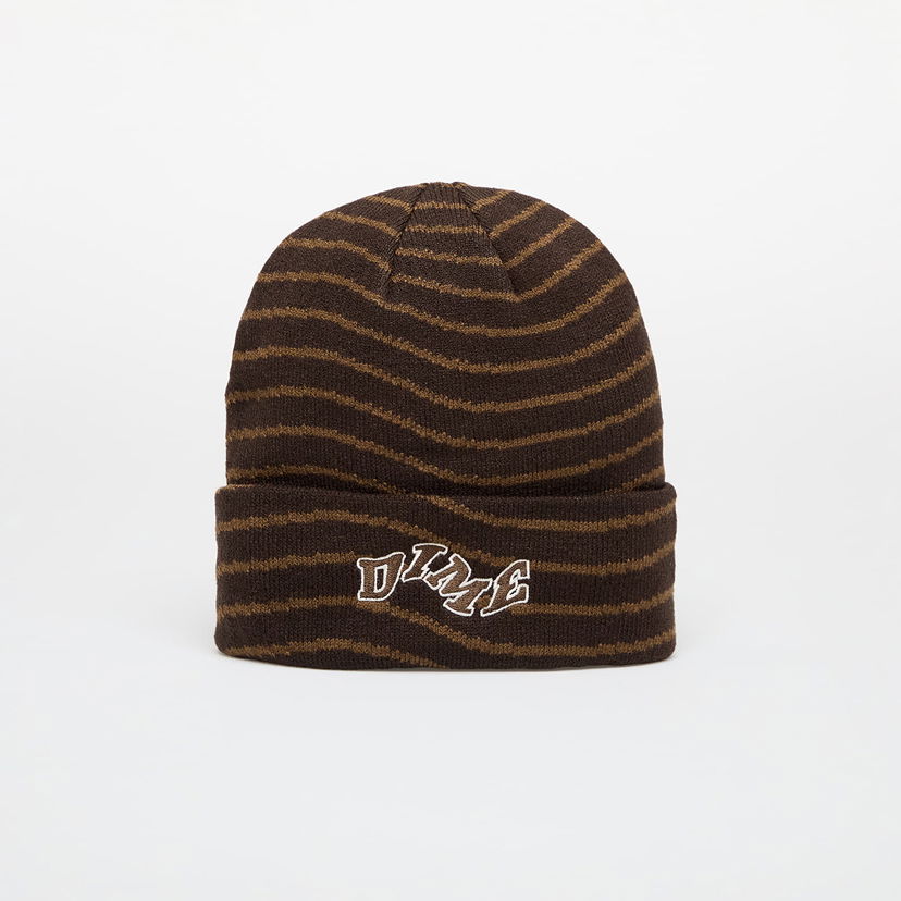 Pipo Dime College Wave Cuff Beanie Black Universal Musta | DIMEFA2457BLK