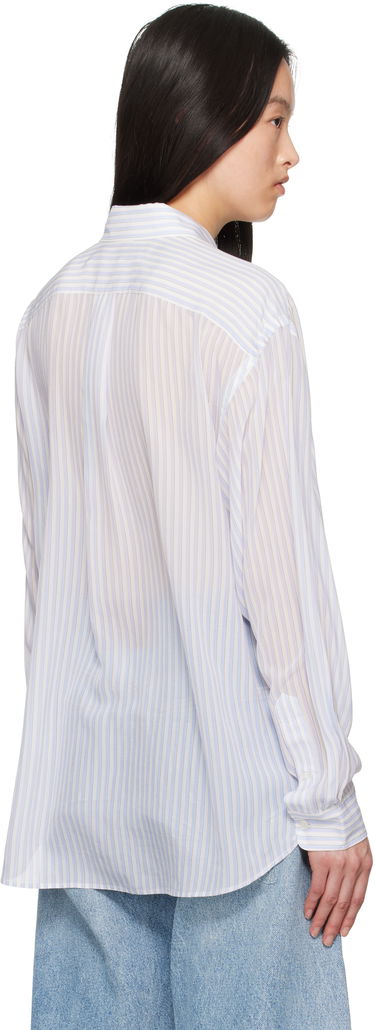 Paita Alexander Wang Alexander Wang Oversize Silk Chiffon Shirt Valkoinen | 1WC2251012, 2