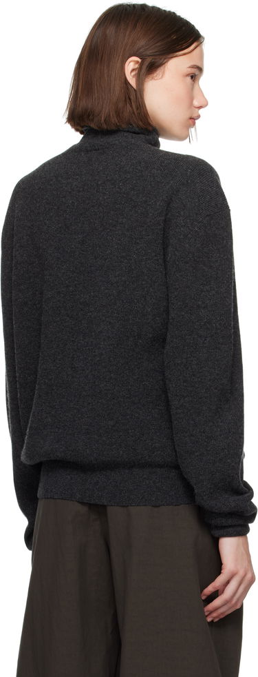 Villapaita LEMAIRE LEMAIRE Ribbed Turtleneck Sweater Harmaa | TO1315 LK1026, 2