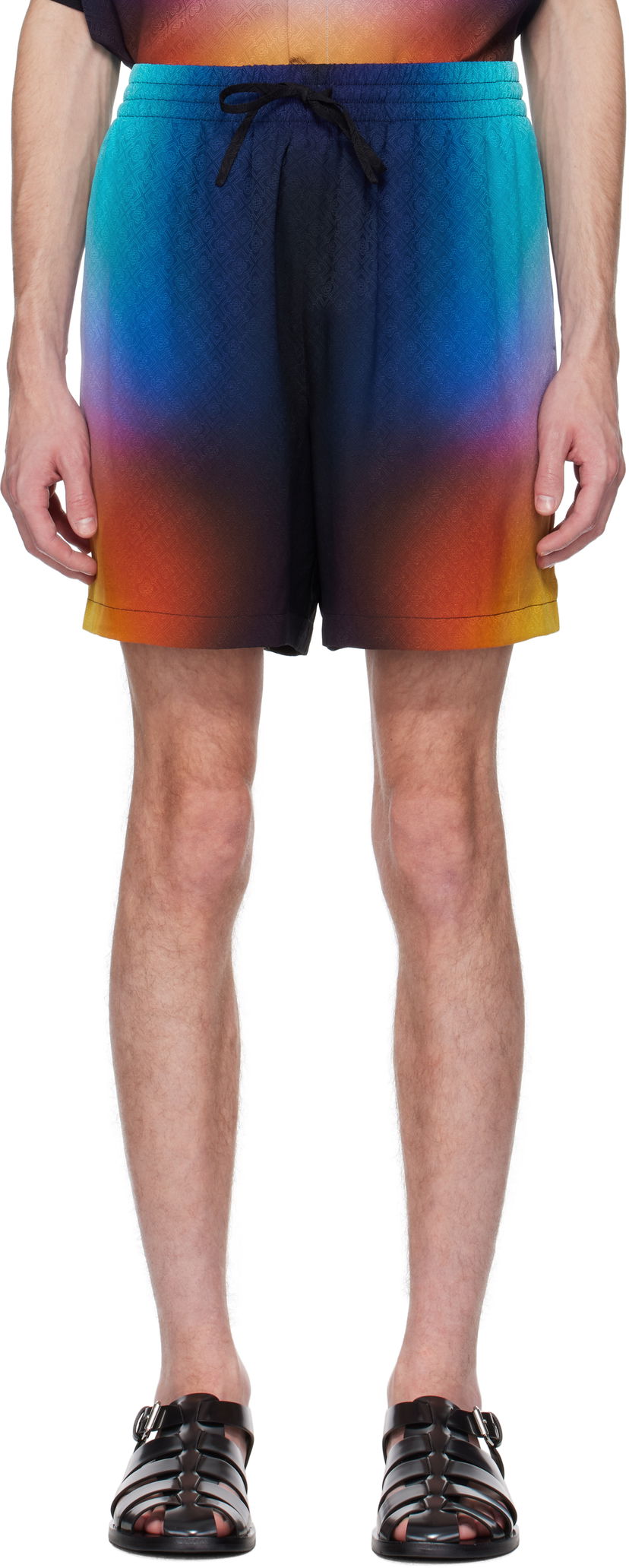 Shortsit Casablanca Casablanca Gradient Silk Shorts Monivärinen | MS25-TR-012-02